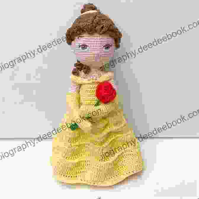A Beautiful Crocheted Belle Doll With A Stunning Yellow Gown And Intricate Detailing Disney Amigurumi For Newbie: Amazing Pattern To Make Disney Dolls: Disney Pattern For Beginners