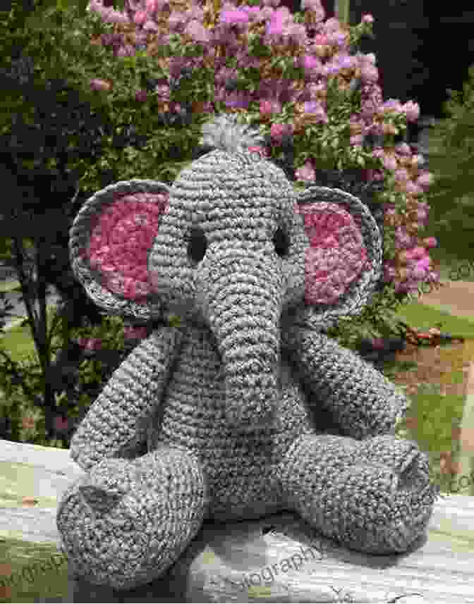 A Charming Crocheted Amigurumi Elephant With A Long Trunk Anyone Can Crochet Amigurumi Animals: 15 Adorable Crochet Patterns