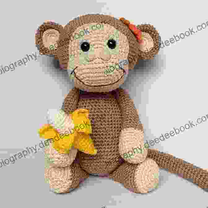 A Cheeky Crocheted Amigurumi Monkey With A Playful Expression Anyone Can Crochet Amigurumi Animals: 15 Adorable Crochet Patterns