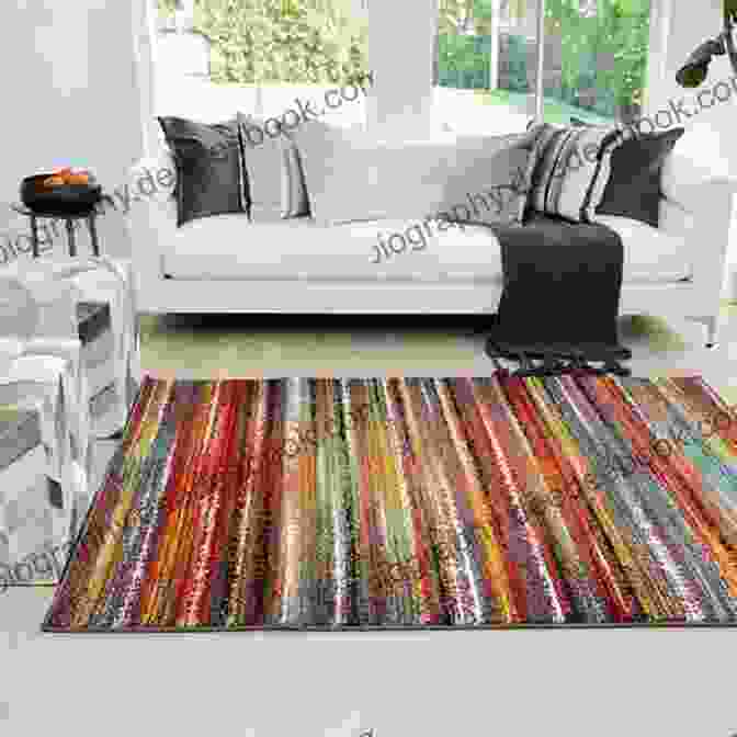 A Colorful Rug In A Living Room Overlay Crochet: 10 Projects Add Dimension And Style To Your Home