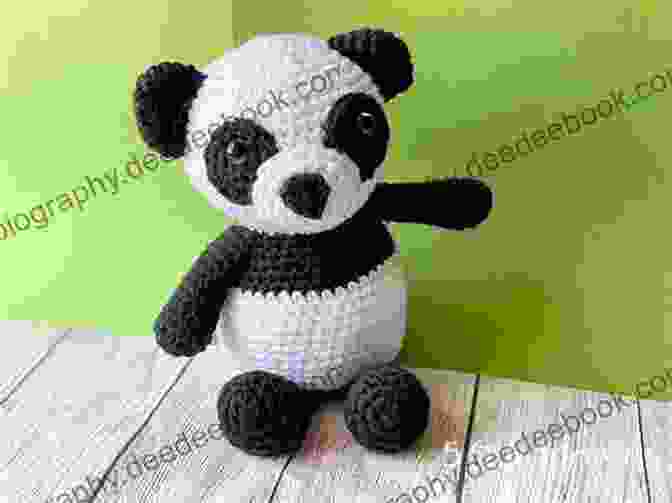A Cute Crocheted Amigurumi Panda With Black And White Fur Anyone Can Crochet Amigurumi Animals: 15 Adorable Crochet Patterns
