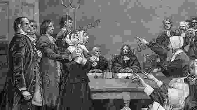 A Group Of People Being Accused Of Witchcraft During The Salem Witch Trials Witch Hunt Wendy Corsi Staub