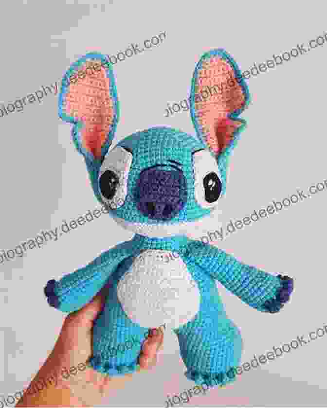 A Mischievous And Cuddly Crocheted Stitch Doll With Blue Fur And Big, Expressive Eyes Disney Amigurumi For Newbie: Amazing Pattern To Make Disney Dolls: Disney Pattern For Beginners