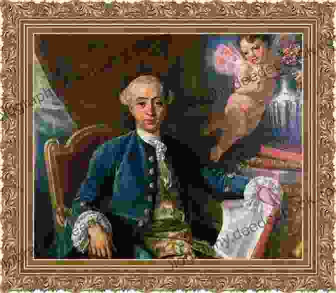 A Portrait Of Giacomo Casanova, A Handsome Man With A Charming Smile And Piercing Blue Eyes Casanova S Women: The Great Seducer And The Women He Loved