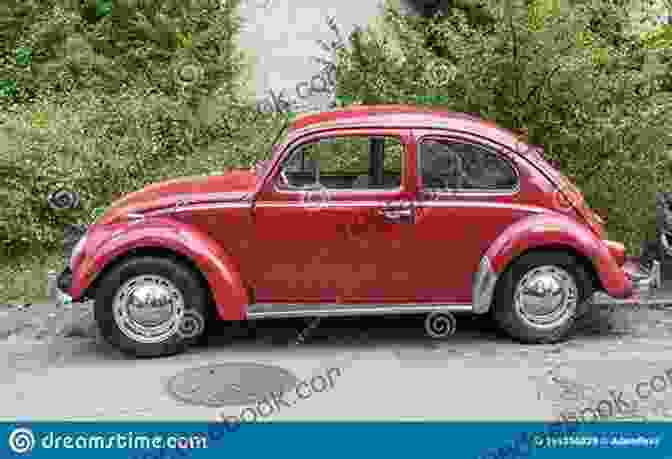 A Red Volkswagen Beetle Parked In Front Of A White House. An To Academic Driving: Stories Of Cars And Science Part Two
