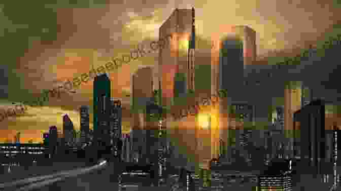 A Science Fiction Cityscape With Towering Buildings, Advanced Technology, And A Diverse Group Of People, Representing The Intersection Of Science, Fantasy, And African American Culture In Maurice Broaddus's Afrofuturist Works. Sorcerers Maurice Broaddus
