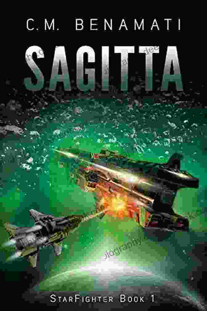 A Sleek Silver Sagitta First Contact Starfighter Zips Through The Stars Sagitta: First Contact (StarFighter 1)