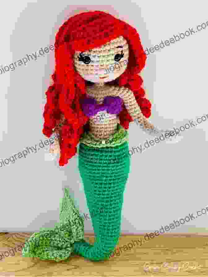 A Vibrant And Playful Crocheted Ariel Doll With A Flowing Red Hair And A Shimmering Tail Disney Amigurumi For Newbie: Amazing Pattern To Make Disney Dolls: Disney Pattern For Beginners