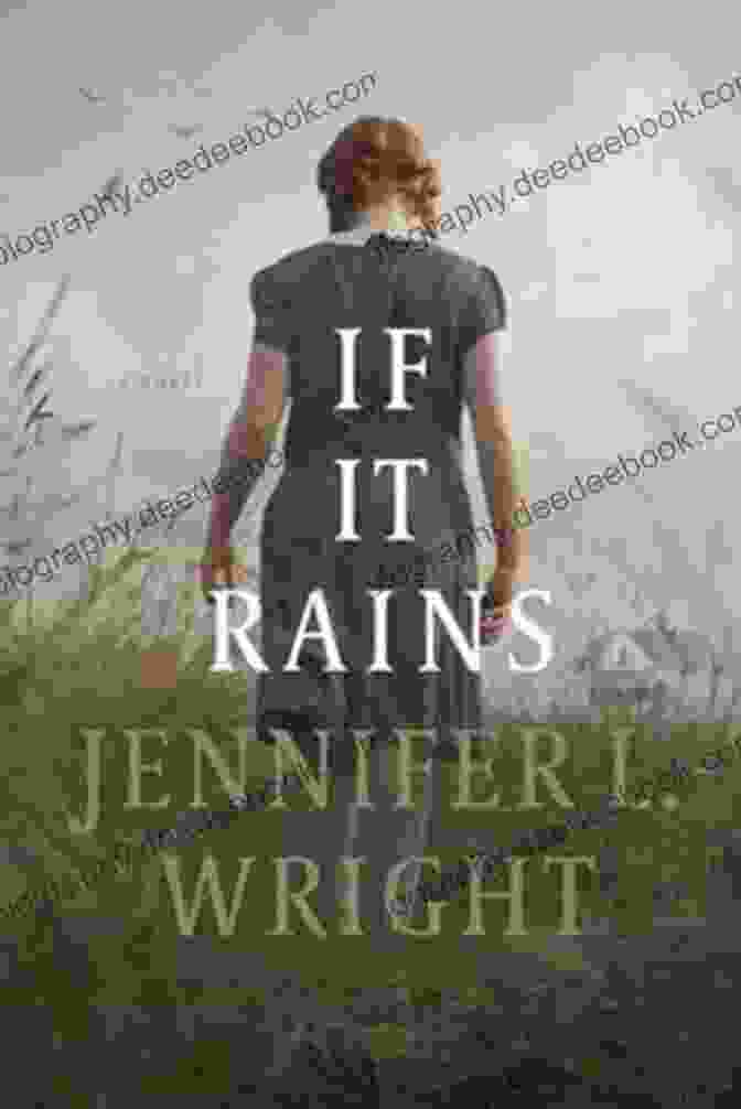 Book Cover Of 'If It Rains' By Jennifer Wright, Featuring A Woman Standing In The Rain, Her Face Obscured By Her Hand If It Rains Jennifer L Wright