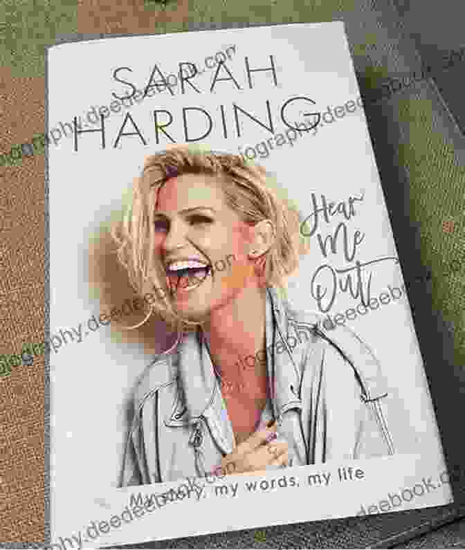 Cover Of Sarah Harding's Autobiography Hear Me Out Sarah Harding