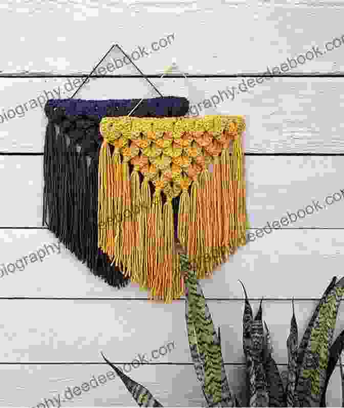 Crochet Macrame Wall Art CROCHET MACRAME FOR BEGINNERS: The Complete Guide To Learn And Have Fun With These Techniques To Decorate Your Home Garden And Making Sustainable Clothes With Step By Step Instructions