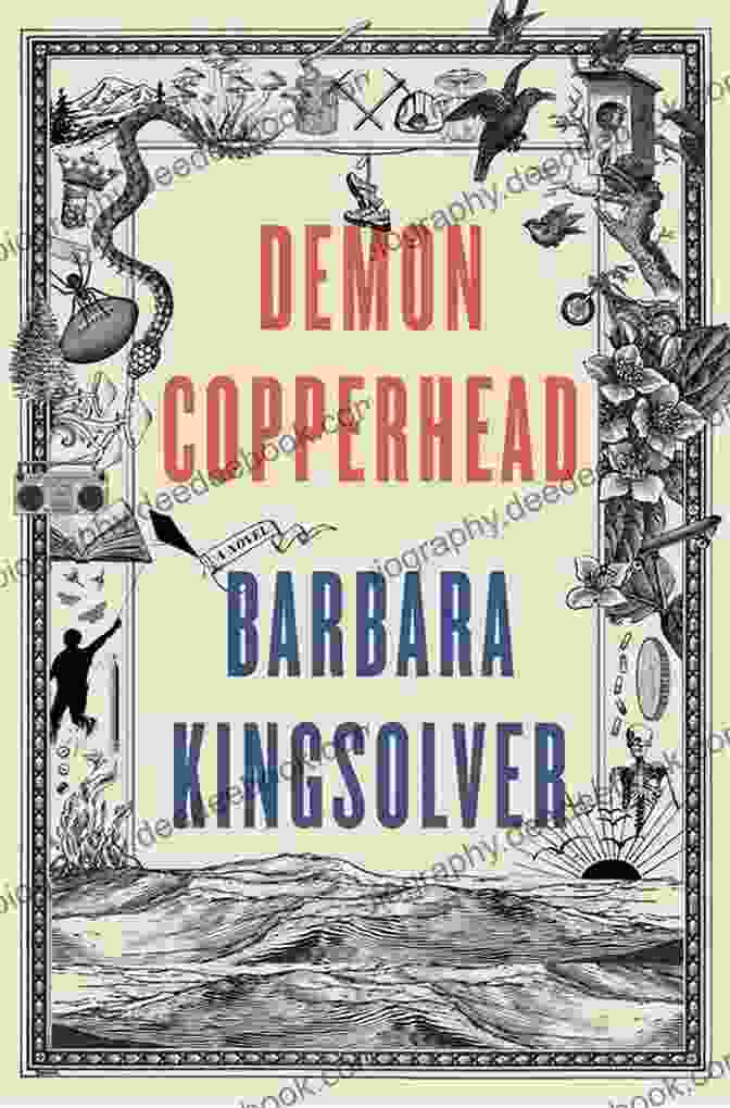 Demon Copperhead Novel Book Cover Featuring A Young Boy Standing Alone On A Road, Looking Up At The Sky Demon Copperhead: A Novel Barbara Kingsolver