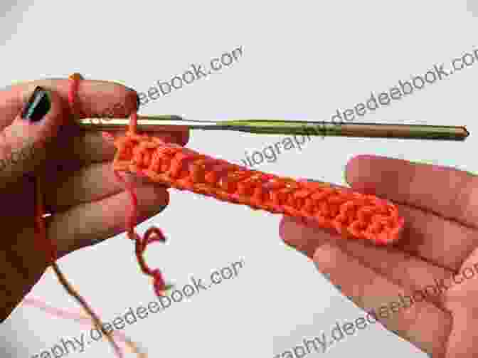 Illustration Of Half Double Crochet Stitch CROCHET FOR BEGINNERS: A Step By Step Guide To Learn Crocheting Easily Tons Of Illustrations And Pictures Included