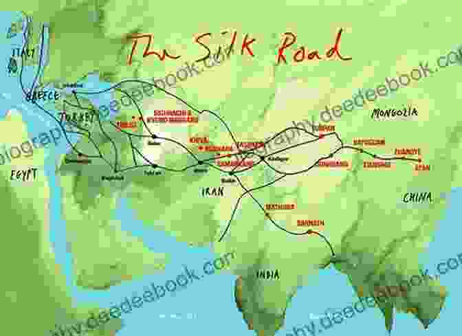 Map Of The Silk Road Trade Routes The Silk Road And Beyond: The Hair Raising True Adventures Of A Long Distance Trucker In The Middle East