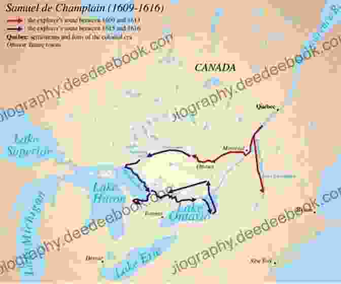 Samuel De Champlain's Third Voyage (1608 1609) Voyages Of Samuel De Champlain Volumes I III Complete