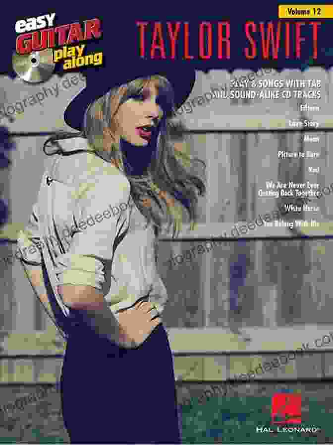 Taylor Swift Songbook Easy Guitar Play Along Volume 12 Cover Taylor Swift Songbook: Easy Guitar Play Along Volume 12