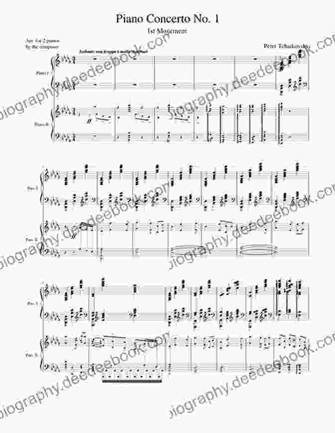The Musical Score Of Tchaikovsky's First Symphony A First Of Tchaikovsky: For The Beginning Pianist With Downloadable MP3s (Dover Classical Piano Music For Beginners)