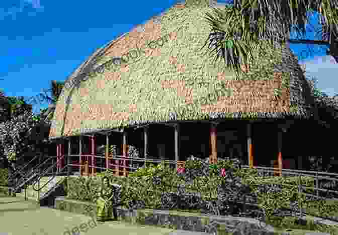 Traditional Samoan Village With Thatched Houses The Rising Tide: Among The Islands And Atolls Of The Pacific Ocean
