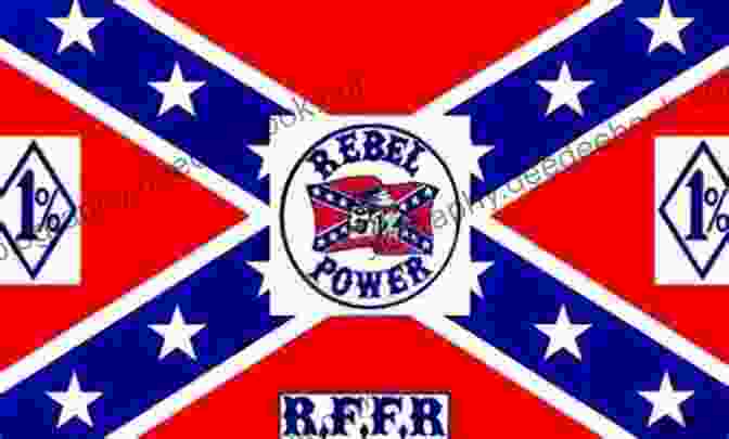 Traitor Southern Rebels MC Logo A Black And White Image Of A Confederate Flag With The Words 'Traitor Southern Rebels' Written Across It Traitor (Southern Rebels MC 3)