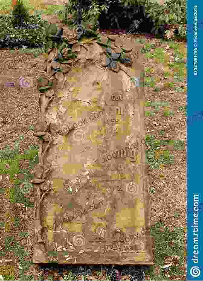 Weathered Tombstone Bearing The Inscription Haunted Grave (SPOOKS 18) Athena Floras