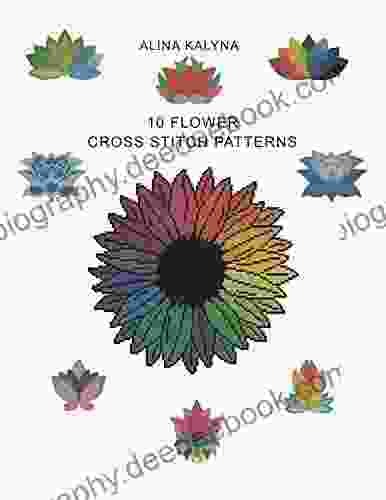 10 Flower Cross Stitch Patterns Brenda Sanders