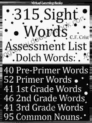 First 315 Sight Words Assessment List (Dolch Words) Learn To Read Spell (Childrens Learn To Read (Kids Learning To Read))