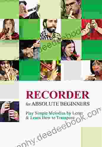 Recorder For Absolute Beginners: Play Simple Melodies By Letter Learn How To Transpose