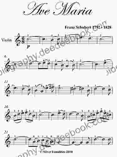 Ave Maria Schubert Easy Violin Sheet Music